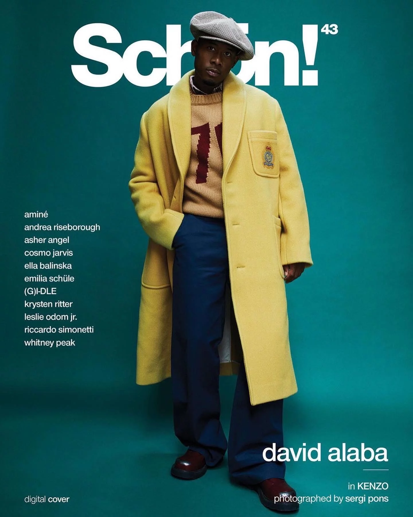 Schön Magazine w/ David Alaba 1 by Sergi PONS