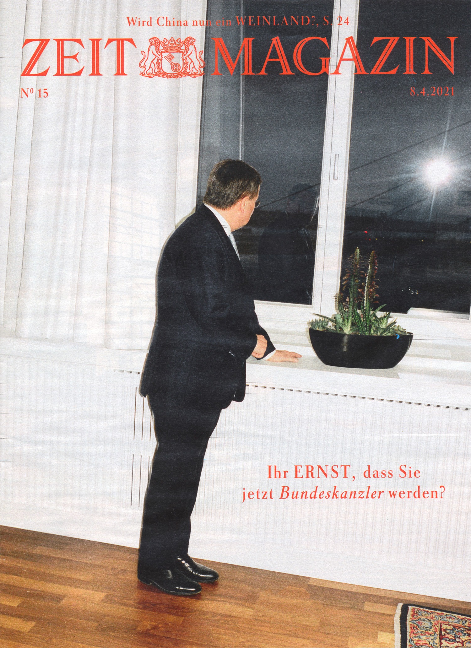 Armin Laschet for Zeit Magazin 2 by Marc KRAUSE