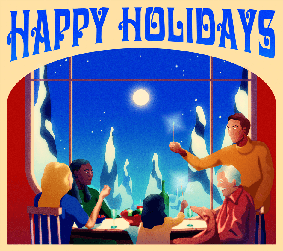 Happy Holidays by Peter GEHRMAN