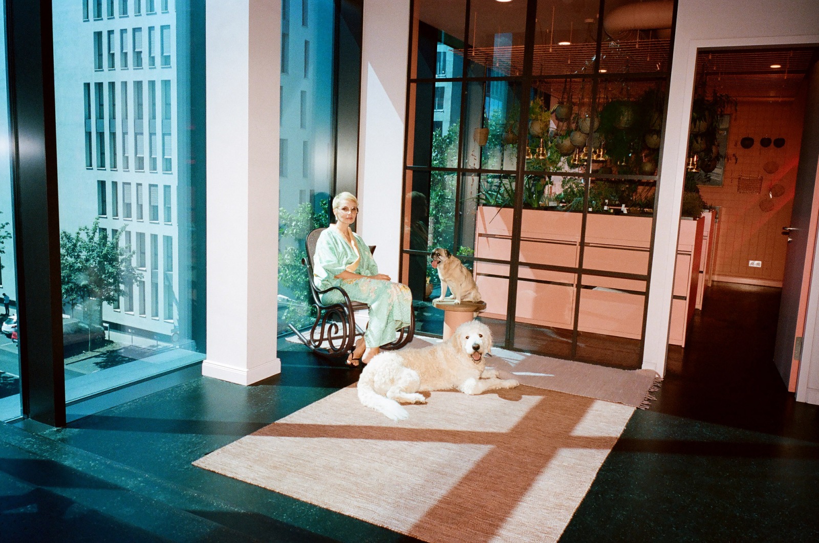 Lindenberg Hotel Dogs and Residients 3 by Marc KRAUSE
