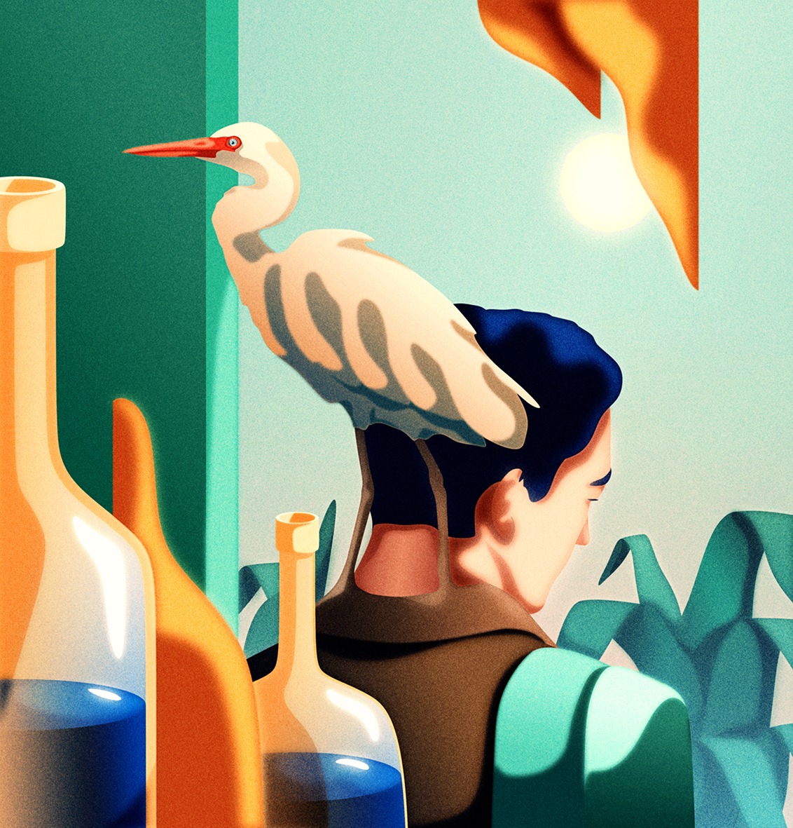 Egrets and Regrets - personal project by Peter GEHRMAN