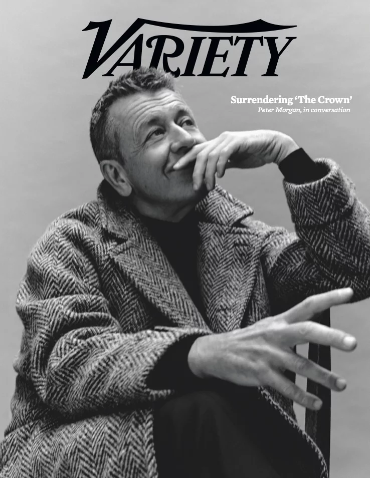 Variety Magazine w/ Peter Morgan 1 by Jason HETHERINGTON