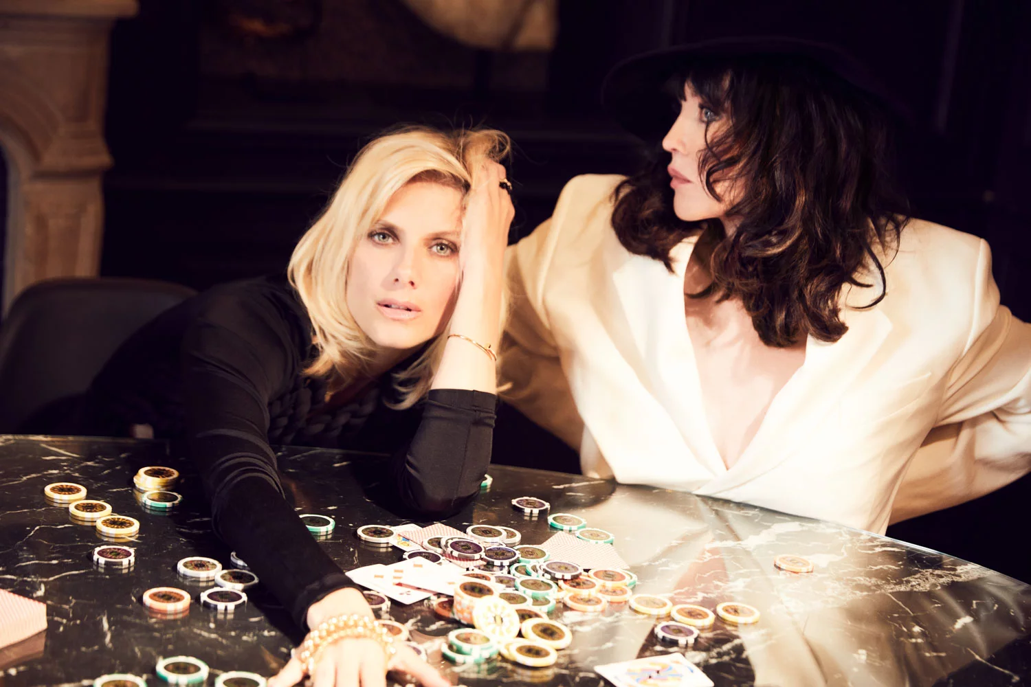 Melanie Laurent & Isabelle Adjani for Madame Figaro 9 by Esther HAASE