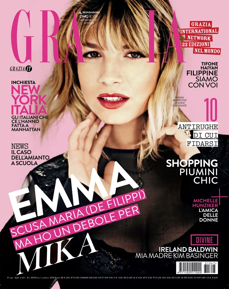 Grazia Italy w/ Emma Marrone 2 by Esther HAASE