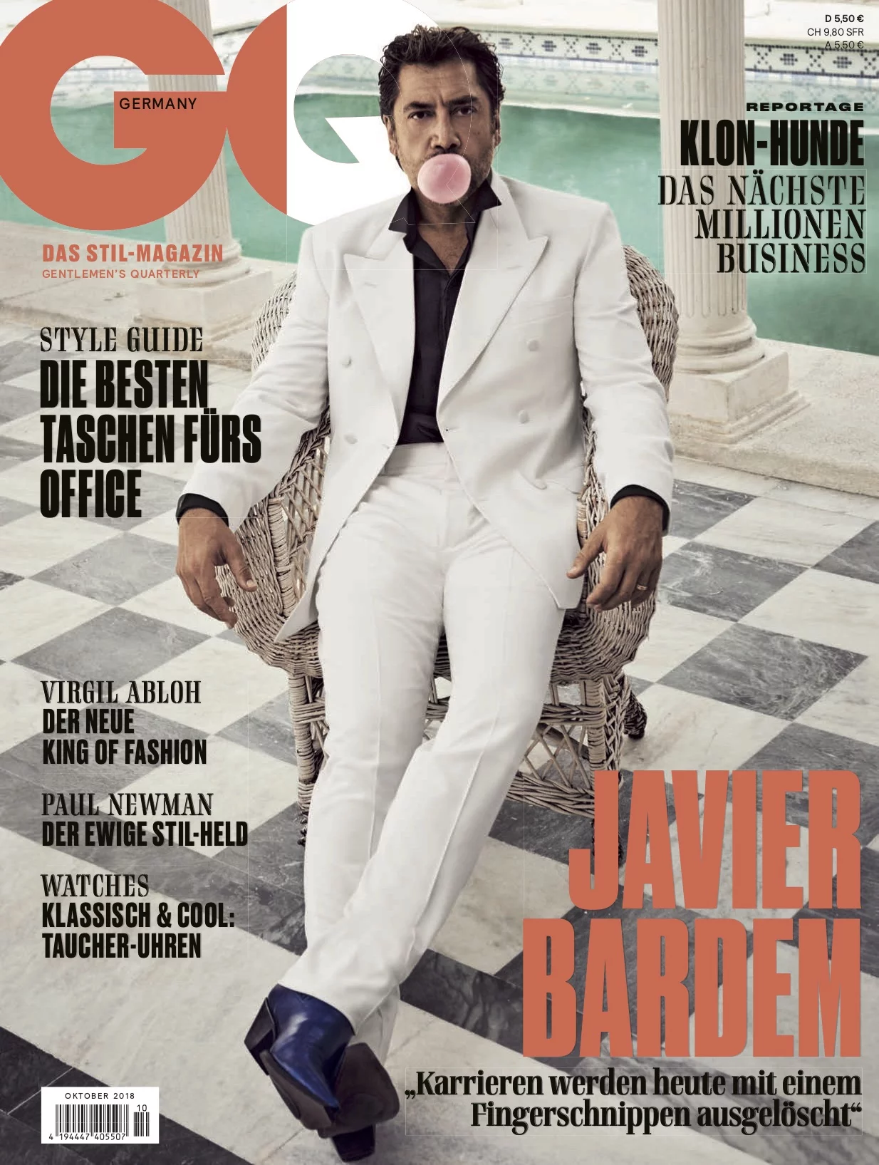 GQ with Javier Bardem 1 by Claudia ENGLMANN
