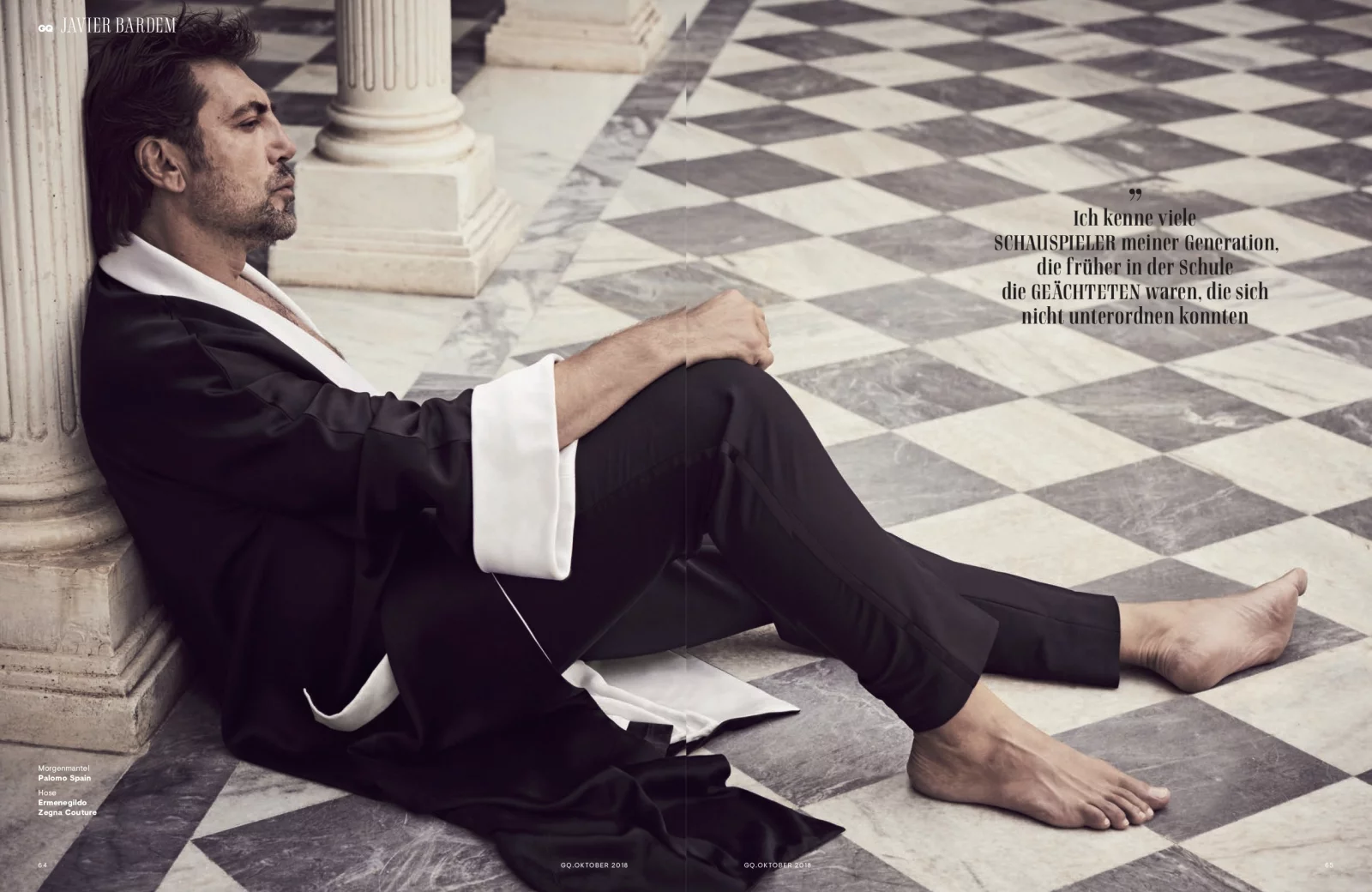 GQ with Javier Bardem 3 by Claudia ENGLMANN