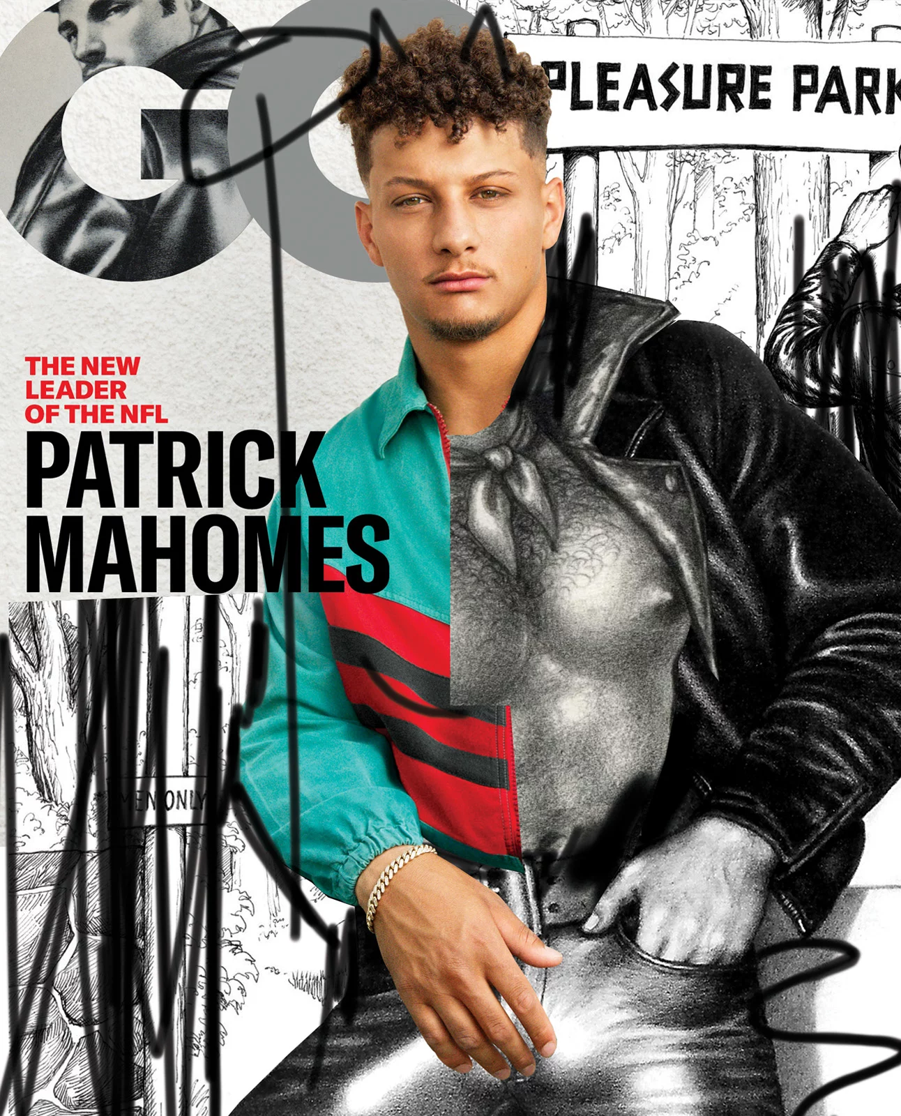 Rework x Patrick Mahomes for GQ by Portis WASP