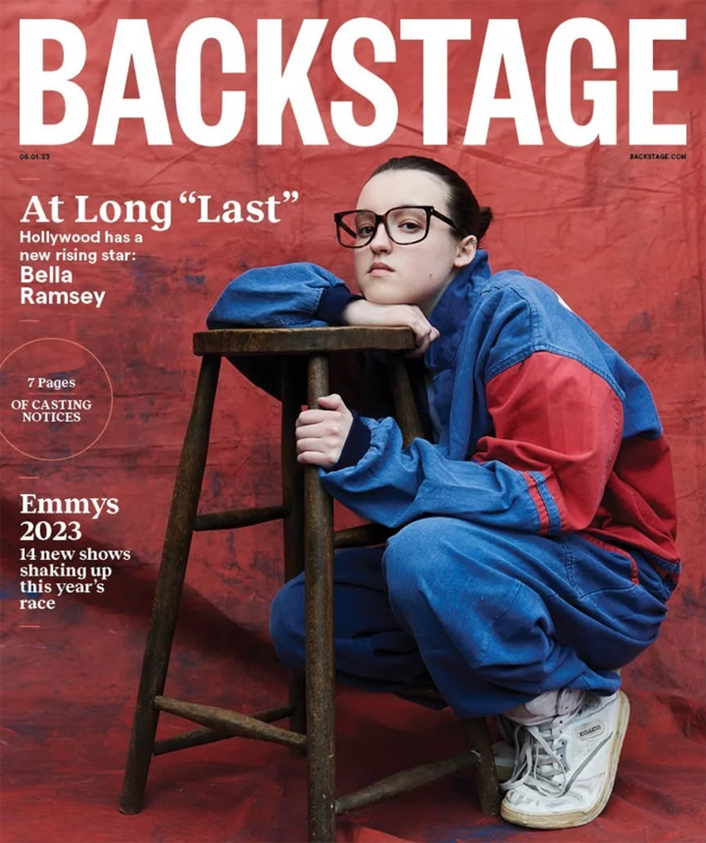Backstage Magazine w/ Bella Ramsey 1 by Jason HETHERINGTON