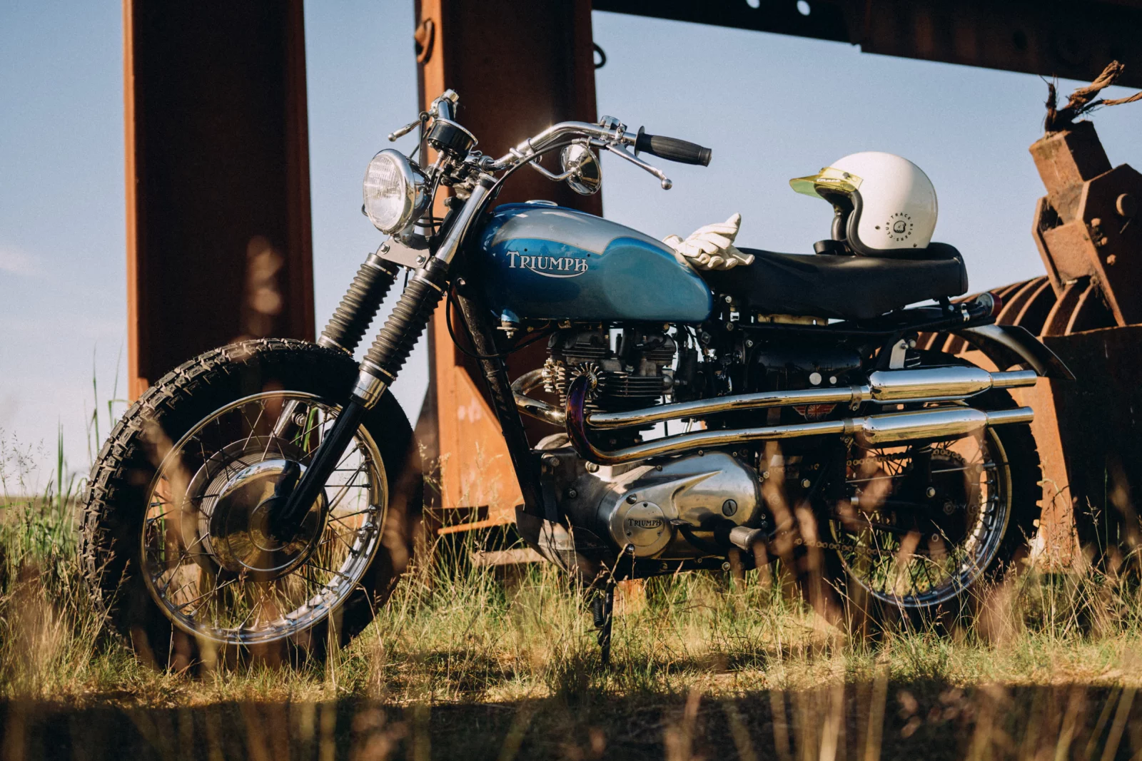 Triumph TR6 67 Desert Sled 7 by Will DANIEL