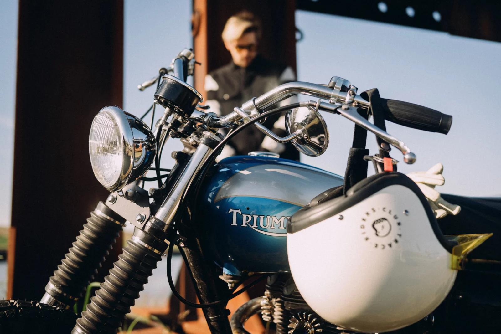 Triumph TR6 67 Desert Sled 9 by Will DANIEL