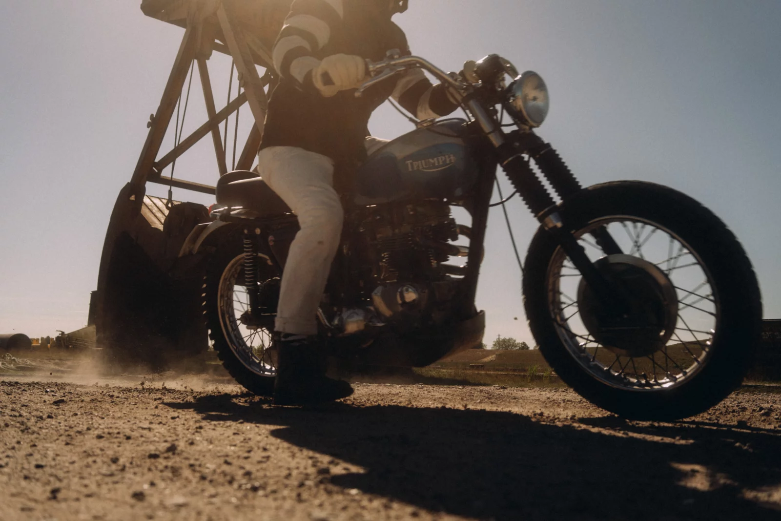 Triumph TR6 67 Desert Sled 13 by Will DANIEL